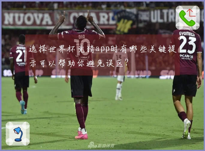 选择世界杯竞猜app时有哪些关键提示可以帮助你避免误区？