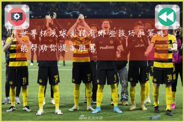 世界杯滚球竞猜有哪些技巧和策略能帮助你提高胜算