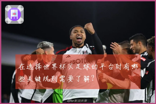 在选择世界杯买足球的平台时有哪些关键规则需要了解？