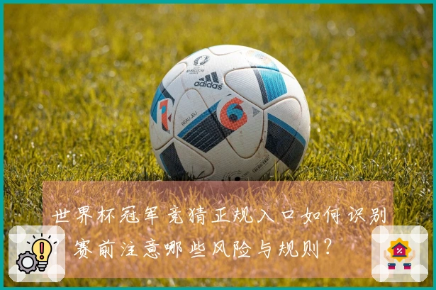 世界杯冠军竞猜正规入口如何识别？赛前注意哪些风险与规则？